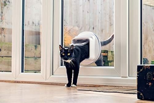 SureFlap Microchip Cat Door Connect with Hub Bundle Door Opening