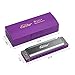 Eastar Major Blues Diatonic Harmonica, 10 Holes C Key Beginner Harmonica for Kids Children Adults Students, with Hard Case and Cloth, Purple