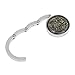 Round Table Vintage Flowers Foldable Purse Bag Hanger Handbag Hook Holder