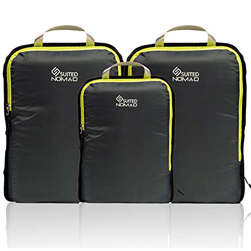 SUITEDNOMAD Compression Packing Cubes Set,Ultralight Travel Organizer Bags Pricepulse