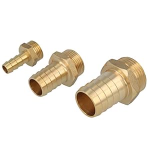 tecuro Sauger Schlauchstutzen-Schlauchtülle 1/2 AG x Tülle Ø 10 mm - ms-blank – Bild 4