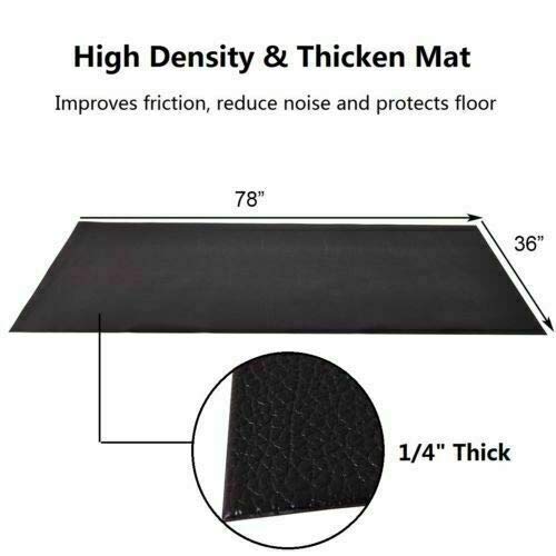 MD Group Cardio Machine Accessory, 36" x 78" Treadmill Fitness Equipment Mat - Thumbnail 7