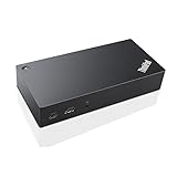 Lenovo ThinkPad USB-C Dock, 90W 2 Prong AC Adapter, 40A90090US (Renewed)