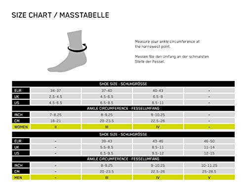 CEP Womens Crew Cut Athletic Performance Running Sock (White/Black) IV