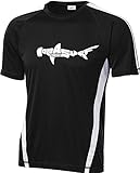Koloa Surf Co. SHARK Logo Moisture Wicking Athletic T-Shirts in Sizes XS-4X
