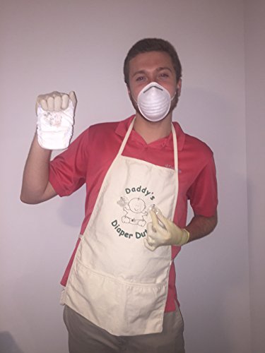 Daddy's Diaper Duty Apron - Unique New Dad Gag Gift- Baby Shower Gift Idea