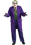 Batman The Dark Knight Joker Deluxe Costume, Purple, X-Large