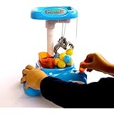 Electronic Claw Arcade Game - Classic Toy Vending Machine w/ Grabber Claw Bright LED Lights and Carnival Music - Candy and Toy Surprise Grabber Interactive Vending Machine with 10 Replaceable Balls