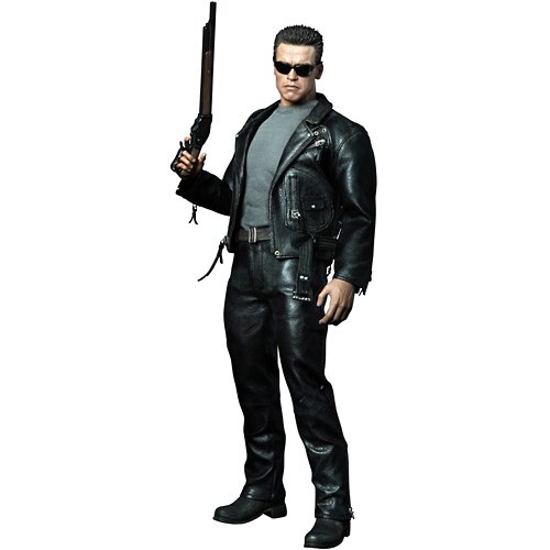 Terminator T 800 Costumes - Terminator 2 Judgement Day Hot Toys Movie Masterpiece 1/6 Scale Collectible Figure