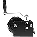 XtremepowerUS Heavy Duty Worm Gear Hand Winch Crank Strap Gear Ratchet ATV Boat Trailer Marine (2000lbs) 1-Ton Capacity 40:1