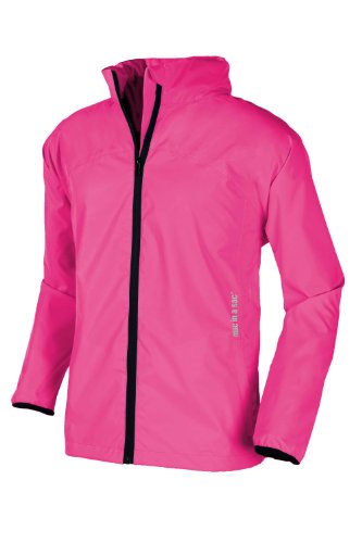 Mac in a Sac Girl's Waterproof Packaway Jacket 11-13 Years Fuchsia Pink