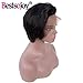 Bestsojoy Hair 10A Brazilian Straight Lace Front Wig Short Human Hair Wigs For Black Women 150% Density Bob Lace Front Wigs 13x4 Lace Frontal Wig Remy (6