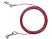 Darkyazi Dog Stake Tie Out Cable and Reflective Stake 16 ft Outdoor, Yard and Camping, for Medium to Large Dogs Up to 125 lbs (16ft Cable, 18