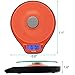 Famili FM206OB Digital Kitchen Food Electronic Cooking Scale, 11lb 5kg , Orange