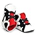 Creazrise Newborn Infant Kid Girls Boys Crib Shoes Soft Sole Anti-Slip Baby Sneakers Shoes (0~6 Month, White)