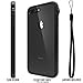 Catalyst iPhone 8 Plus Case Shock Proof Impact Protection, with Wrist Strap Lanyard Rugged Apple Phone case [iPhone 7 Plus Great fit, Wireless Charging, Drop Protective, Mute Switch - Stealth Black