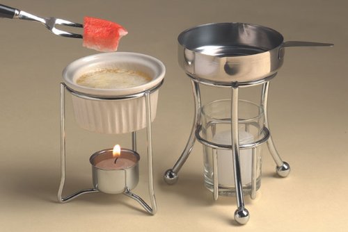 American Metalcraft 2 oz Ceramic Ramekin Butter Warmer 2 American Metalcraft 2 oz Ceramic Ramekin Butter Warmer - Image 3