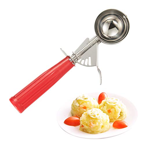 Ice Cream Scoops, Cookie Scoop Set of 3, Cake Trigger Cookie Scoop Set