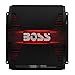 Boss Phantom PM1500 1500W 2 Ohm Mono Car Audio Amplifier w/Remote and Wire Kit