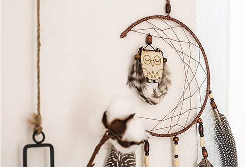 image for FIGEN Dream Catcher Handmade Traditional Feather Wall Hanging Home Dec