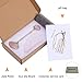 Jade Roller,Gua Sha,Speesun Gua Sha Board and Gua Sha Scraping Tool, 100% Natural Healing Stone,Facial Your Health Tools (Pink)
