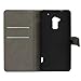 HTC One Max Case, iCoverCase Butterfly Pattern PU Leather Wallet Case [Book Fold] Stand Phone Pouch [Card Slot] Cover for HTC One Max T6