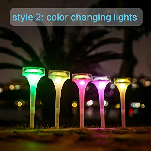 image for Obell Solar Lights Outdoor 6 Pack Solar Garden/Pathway Lights LED Land