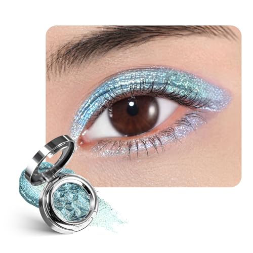 CHARMACY Multichrome Glitter Eyeshadow, Intense Color Shifting... 41vXoAY8c L