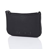 Suvelle Men’s Genuine Leather Zippered Coin Pouch Change Purse Key Holder Wallet WP470