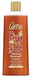 Caress Body Wash 18 Ounce Tahitian Renewal (Exfoliating) (532ml) (3 Pack)