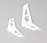 Blade BLH4530 Stabilizer/Fin Set, White: Blade 300 X