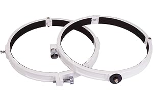 Telescope Tube Mounting Ring Holder Set 288mm Inside Diameter for 250mm (10") Reflectors (Color : White)