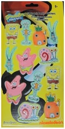 Nickelodeon Bandit-O's Silly Bandz Spongebob SquarePants Bracelets