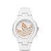 adidas Women's 'Aberdeen' Quartz Plastic and Silicone Casual Watch, Color:White (Model: ADH9085)