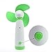 KLOUD City Green Personal Hand-held/Portable Battery Operated Mini Air Fan for Home and Travel