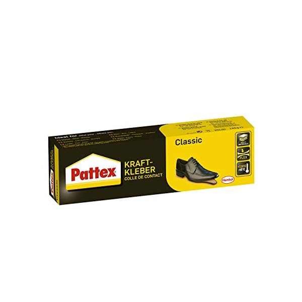 Pattex Kraftkleber Classic, extrem starker Kleber für höchste Festigkeit, Alleskleber für den universellen Einsatz…