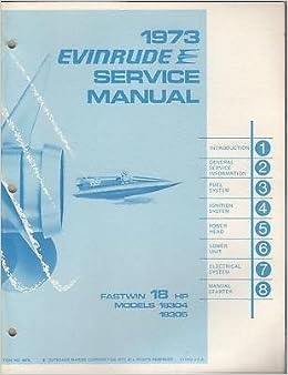 18 Hp Evinrude Fastwin Outboard Manual