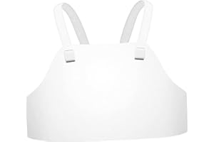 Tachiuwa Breast Protector Adults Kids Adjustable Strap Shield Fencing Guard for Sanda Heavy Punching Martial Arts Sparring Training Muay Thai