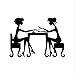 ALiQing Beauty Salon Wall Stickers Nail Art Manicure Vinyl Wall Decal Interior Decor Sticker Hairdresser Hairstyle Girl Hairdresser's Appliances