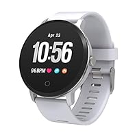 YoYoFit Smart Fitness Watch with Heart Rate Monitor, Waterproof Fitness Activity Tracker Step Counter with Music Player Control, Customized Face Look GPS Pedometer Watch for Women Men