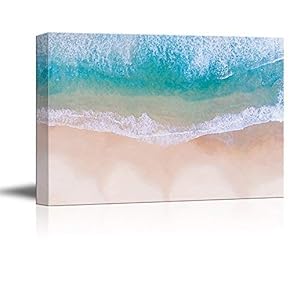 BRAND_NAMEWhite Waves and Crystal Clear Water on Tropical...