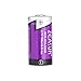 16340/CR123A Rechargeable Batteries [Upgraded] Zeasun 16340 3.7V 123/123A Li-ion Battery with Case,700mAh,10 Pack