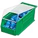 Akro-Mils 30225CRY Crystal Clear Lid for 30224 AkroBin Storage Bins, (12-Pack)
