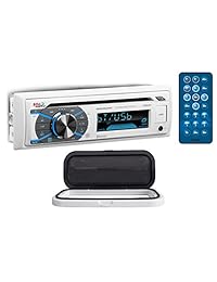 Boss MR508UABW 1 Din Receptor Bluetooth Bluetooth MP3   CD AM   FM + Splash Guard + Control remoto