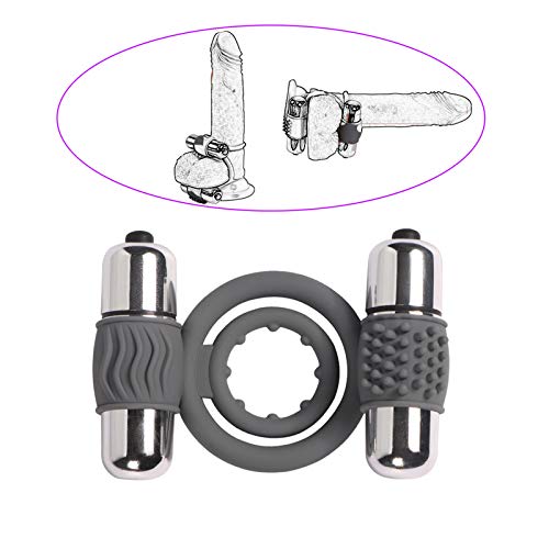 More Ring Bird Vibrating Cock Ring Silicone Dual Penis Ring Longer Harder Stronger Erection Sex Toy for Couple