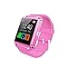 Relee Fitness Tracker Watch,Activity Tracker with Smart Watch for Kids Women Men Phone Mate with iPhone Android Samsung HTC LG (Pink)