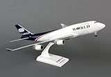 Daron Skymarks World Airways 747-400BCF with Gear, 1/200-Scale