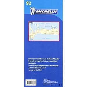 Cadiz City Plan (Michelin City Plans)