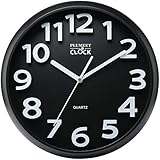 Plumeet Large Number Wall Clock, 13