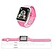 Smart Watch - 321OU Fitness Tracker Bluetooth Smart Watch Smartwatch Phone Fitness Tracker SIM SD Card Slot Camera Pedometer iPhone iOS Samsung LG Android Men Women Kids (Pink)